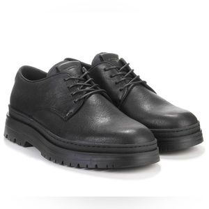 NEW Vagabond Men’s 12 James Lace Up Shoe Black 45 Leather